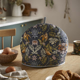Ulster Weavers Finch & Flower Muff Tea Cosy - Finch & Flower Tea Cosy In Navy 2