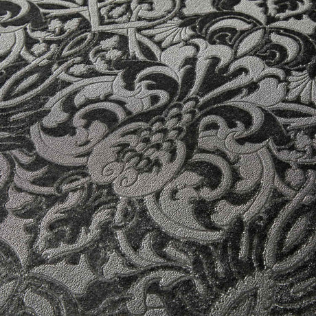 Laurence Llewelyn-Bowen Firenza Velvet Duvet Cover Set Grey Bedding - Slate - Firenza Duvet Cover Set In Slate 4
