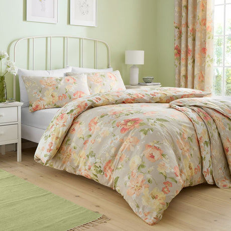 Florette Luxury Bedspread 200cm x 230cm - Flourette Bedspread In Natural 200Cm X 230Cm 2