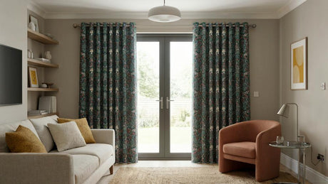 Folklore Made to Measure Curtains Jade 3