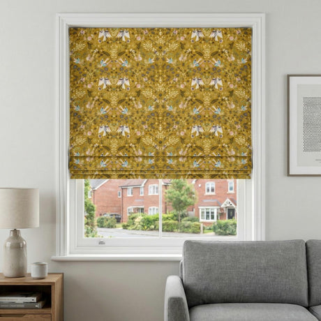 Folklore Made to Measure Roman Blind Ochre