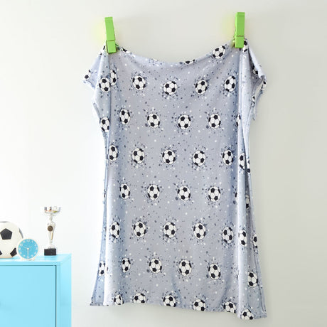 Football Fleece Throw Cosy Soft Blanket
