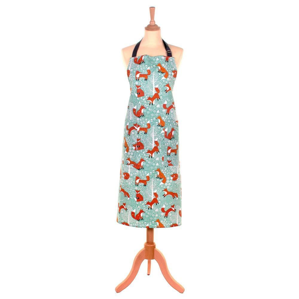 Ulster Weavers Foraging Fox 100% Cotton Floral Cotton Apron