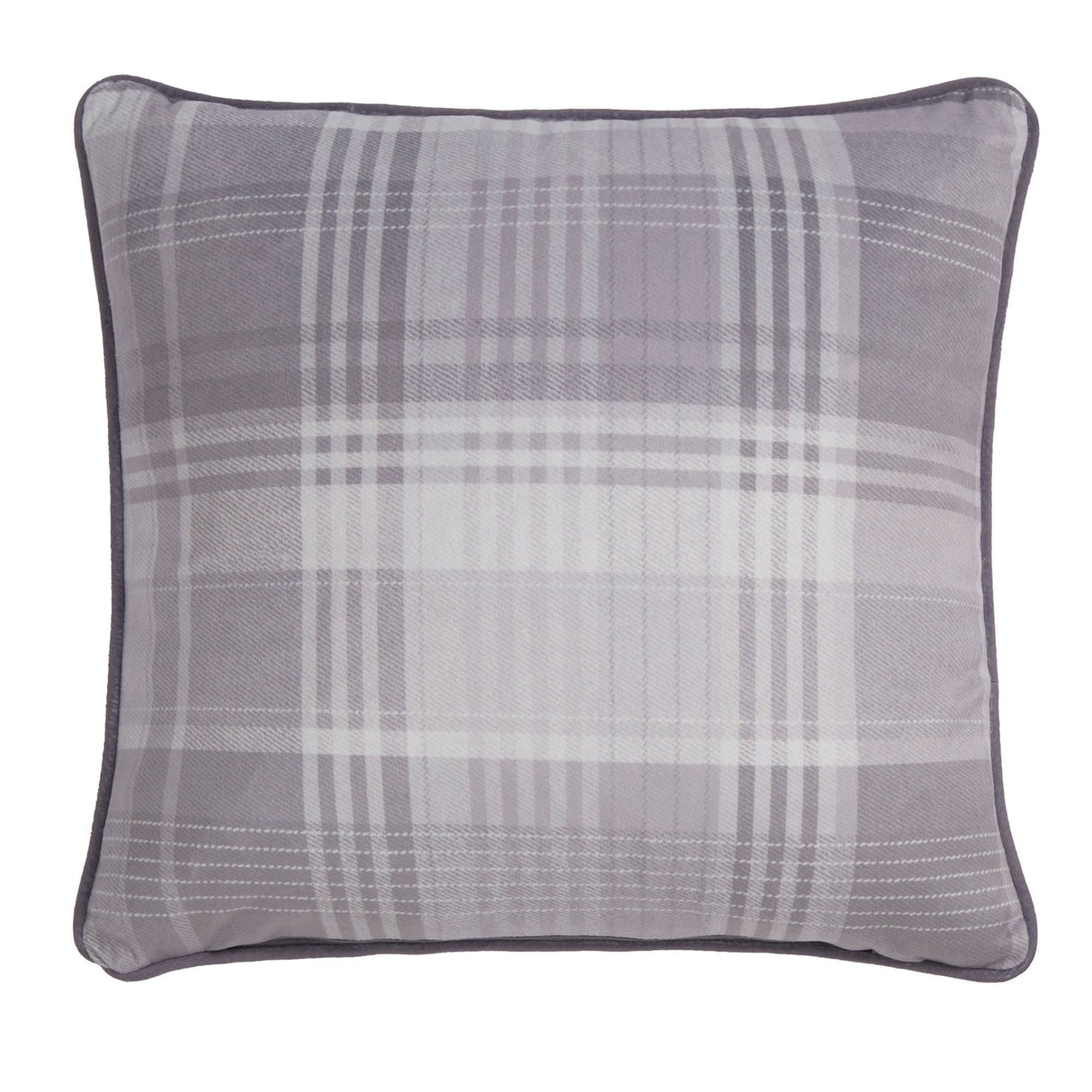 Forest Animals Green Floral Cushion Cover 43cm x 43cm - Grey - Forest Animals Cushion In Grey 43 X 43Cm 3