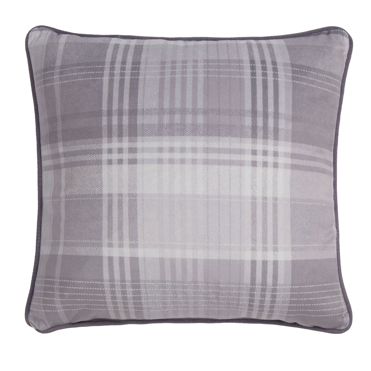 Forest Animals Green Floral Cushion Cover 43cm x 43cm - Grey - Forest Animals Cushion In Grey 43 X 43Cm 3