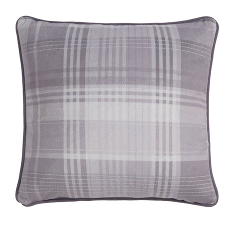 Forest Animals Green Floral Cushion Cover 43cm x 43cm - Grey - Forest Animals Cushion In Grey 43 X 43Cm 3