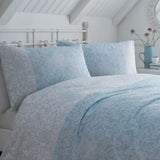Frampton Floral Polycotton Duvet Cover Set - Frampton Duvet Cover Set In Blue 2