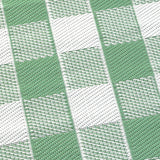 Gingham Outdoor Rug 120cm x 170cm by D & D