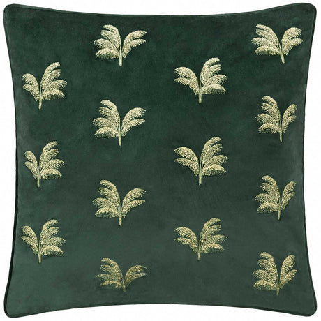 Gilded Palms Cushion Cover / Filled Cushion 18" x 18" (45cm x 45cm) by Paoletti