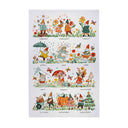 Gnome for the Holidays Cotton Tea Towel by Ulster Weavers
