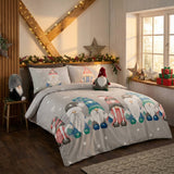 Christmas Gonk Family Duvet Cover Set by Rapport Home