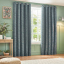 Grantley Lined Eyelet Curtains by Wylder