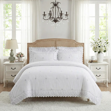 Gabrielle Embroidered Duvet Cover Set 1