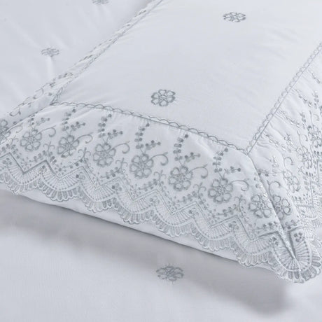 Gabrielle Embroidered Duvet Cover Set by Rapport Home