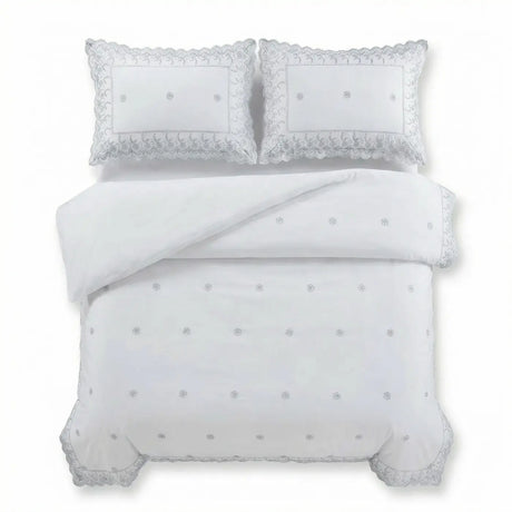 Gabrielle Embroidered Duvet Cover Set 4