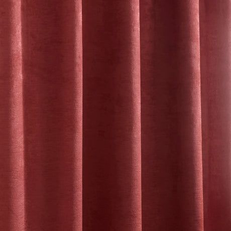 Galaxy Dim Out Woven Thermal Pencil Pleat Curtains - Terracotta Light Filtering - Galaxy Pencil Pleat Curtains In Terracotta 3