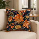 Georgia Cushion Cover / Filled Cushion 18" x 18" (45cm x 45cm) by Wylder Tropics