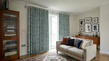 Giverny Made to Measure Curtains Lagoon 3