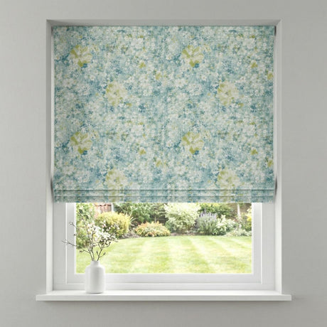 Giverny Made to Measure Roman Blind Lagoon