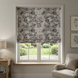 Glebe Made to Measure Roman Blind Black
