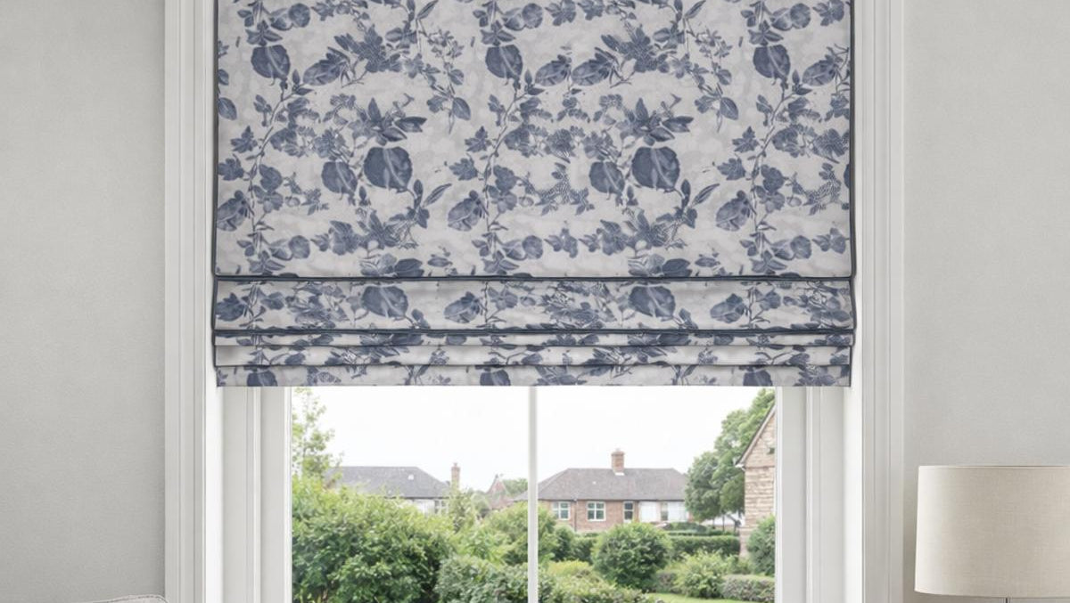 Glebe Made to Measure Roman Blind Navy