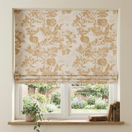 Glebe Made to Measure Roman Blind Ochre