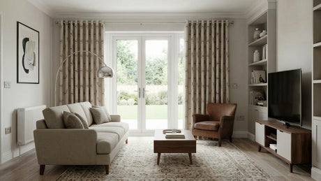 Glencoe Made to Measure Curtains Natural 3