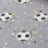 Goal Football Single Fitted Sheet Gold 25cm Deep - Gold - Goal 25Cm Deep Fitted Bed Sheet In Gold 2