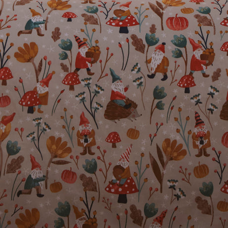 Gonks & Friends Navy Halloween Microfibre Duvet Cover Set - Gonks And Friends Christmas Duvet Cover Set In Natural 4