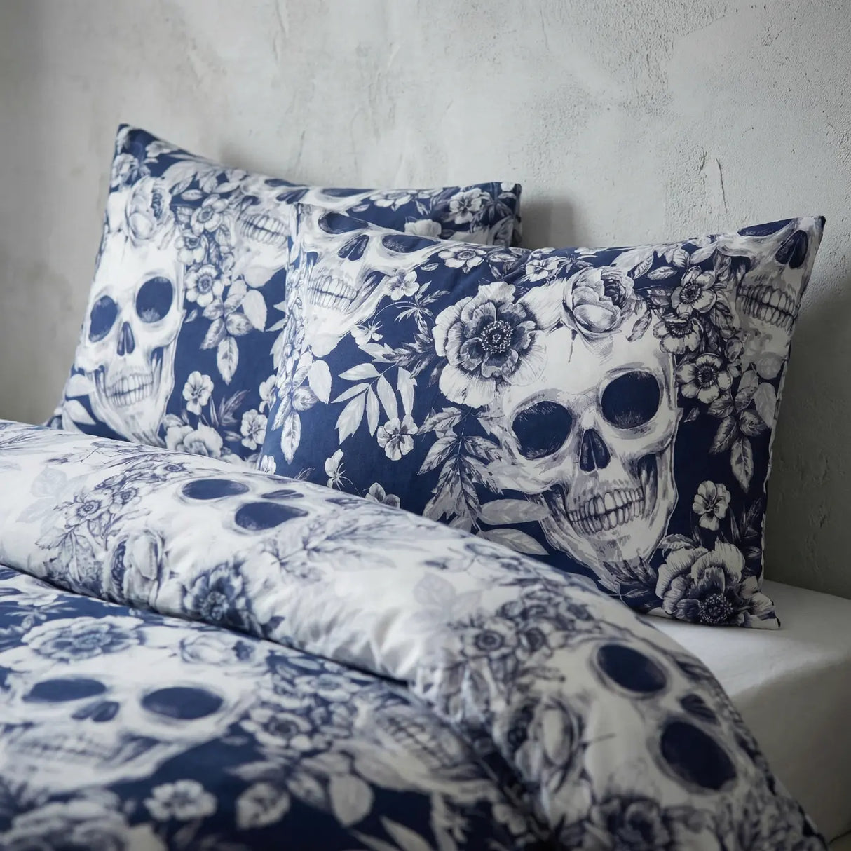 Gothic Skulls Duvet Cover Set 2