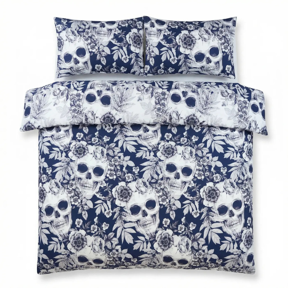 Gothic Skulls Duvet Cover Set 4