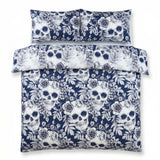 Gothic Skulls Duvet Cover Set 4