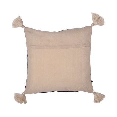 Grayson Outdoor Cushion Cover and Filled Cushion 43cm x 43cm - Blue - Grayson Outdoor Cushion In Blue 43 X 43Cm 3
