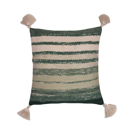 Grayson Outdoor Cushion Cover and Filled Cushion 43cm x 43cm - Green - Grayson Outdoor Cushion In Green 43 X 43Cm 2