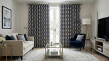 Gusta Made to Measure Curtains Navy 3