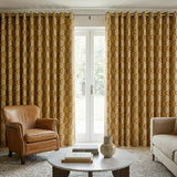 Gusta Made to Measure Curtains Ochre