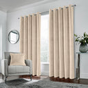Hampton Velvet Blackout Eyelet Curtains by Enhanced Living