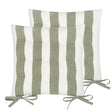 Hayle 2 Pack Seat Pads 16" x 16" (40cm x 40cm) - Moss