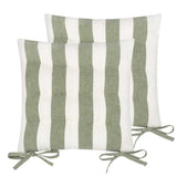 Hayle 2 Pack Seat Pads 16" x 16" (40cm x 40cm) - Moss