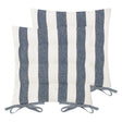 Hayle 2 Pack Seat Pads 16" x 16" (40cm x 40cm) - Navy