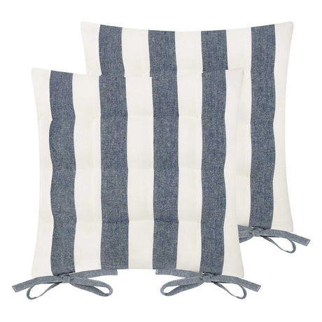 Hayle 2 Pack Seat Pads 16" x 16" (40cm x 40cm) - Navy