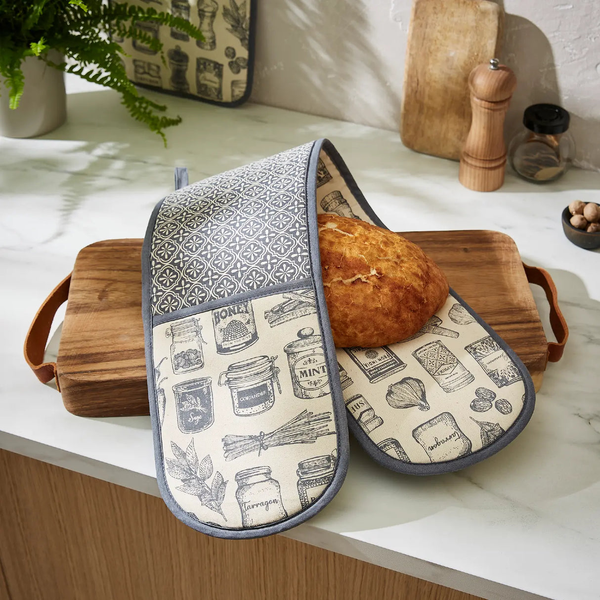 Ulster Weavers Herbs & Spices Double Oven Glove