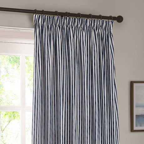 Hebden Lined Tape Top Pencil Pleat Curtains by Yard