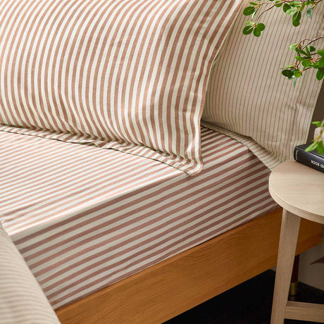 Hebden / Barton Fitted Sheet - Pecan