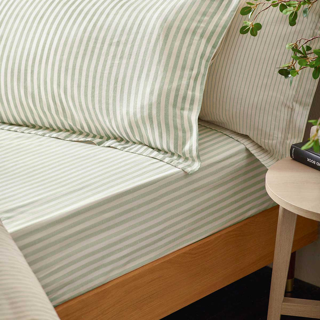 Hebden / Barton Eucalyptus 100% Cotton Fitted Sheet