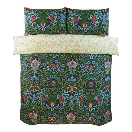 Heritage Flora Duvet Cover Set by Rapport Home