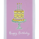 Happy Birthday Cotton Tea Towel by Ulster Weavers