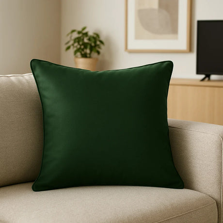 Hampton Velvet Cushion Cover - Green