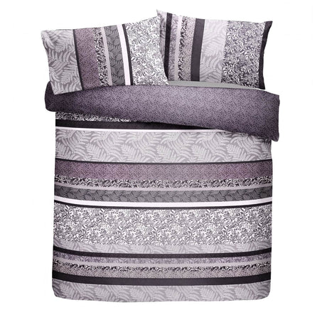 Hanworth Duvet Cover Quilt Set - Heather - Hanworth Duvet Cover Set In Heather 2