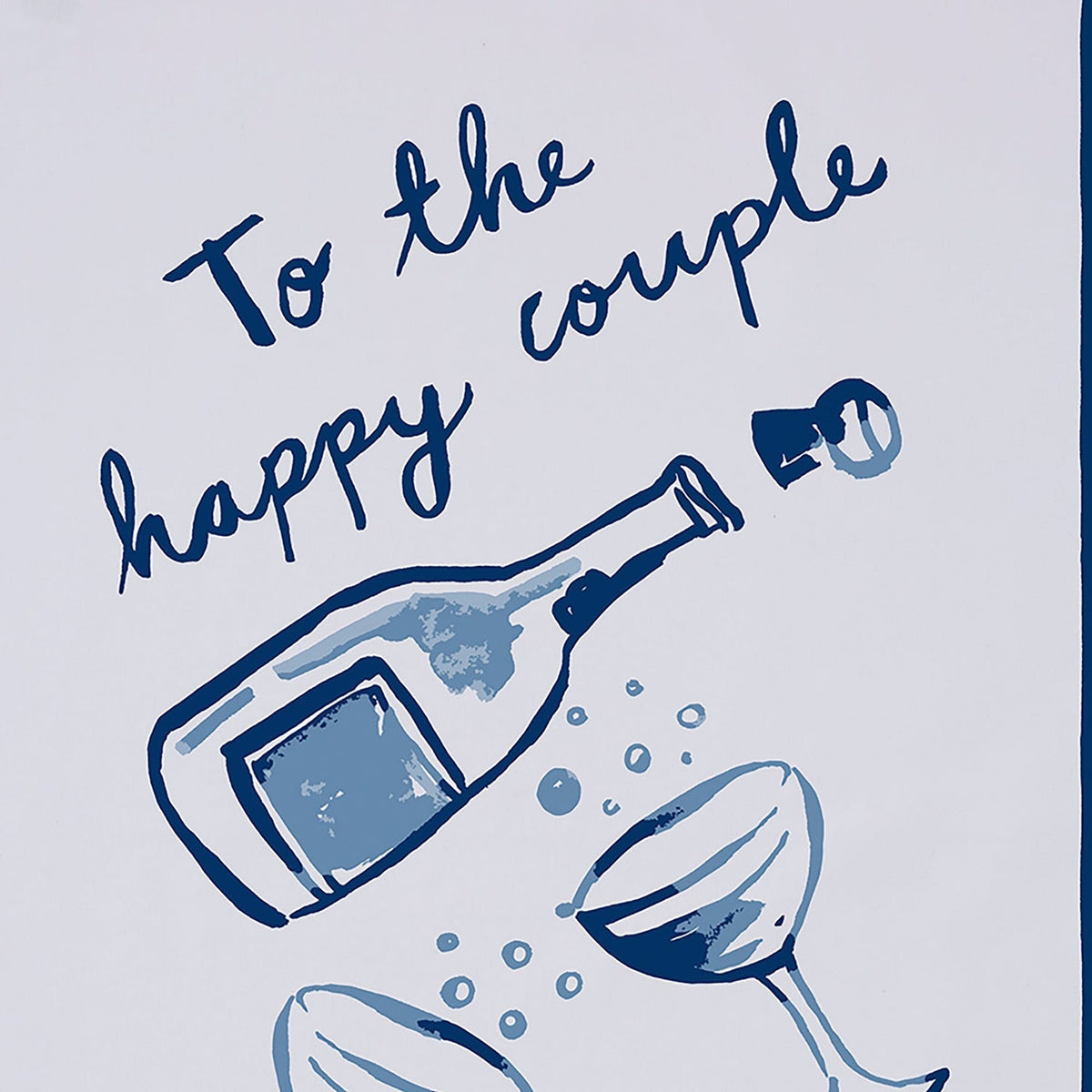 Ulster Weavers Happy Couple Cotton Tea Towel - Happy Couple Cotton Tea Towel In Multicolour 2